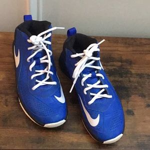 Boys (Girls can wear these as well) Blue Nikes